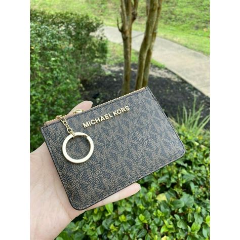 keychain card holder michael kors|michael kors chain card case.